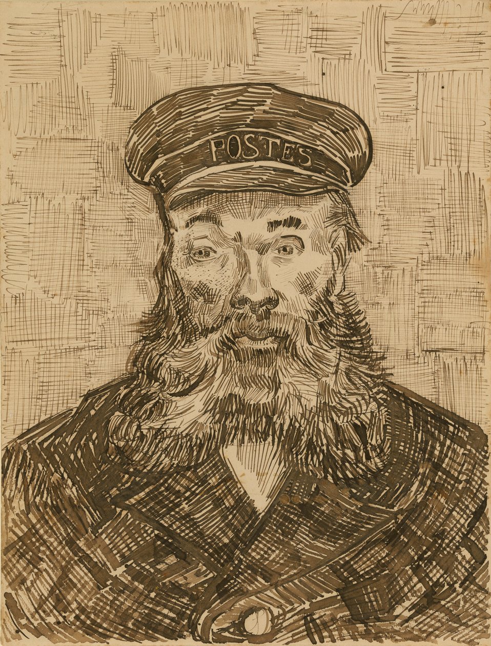 Joseph Roulinin muotokuva tekijältä Vincent van Gogh