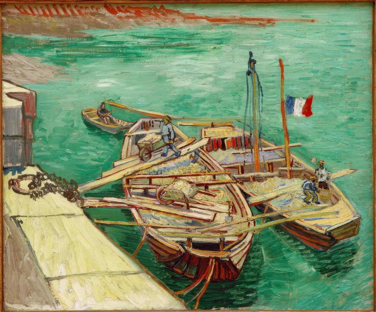 Rhonebarken tekijältä Vincent van Gogh