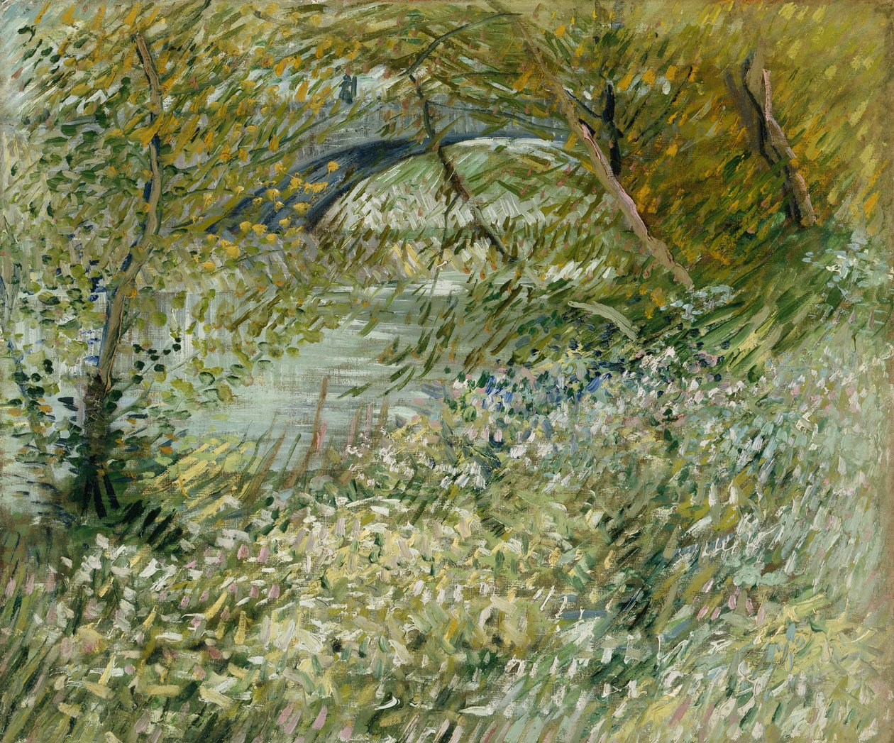 Joen ranta keväällä tekijältä Vincent van Gogh