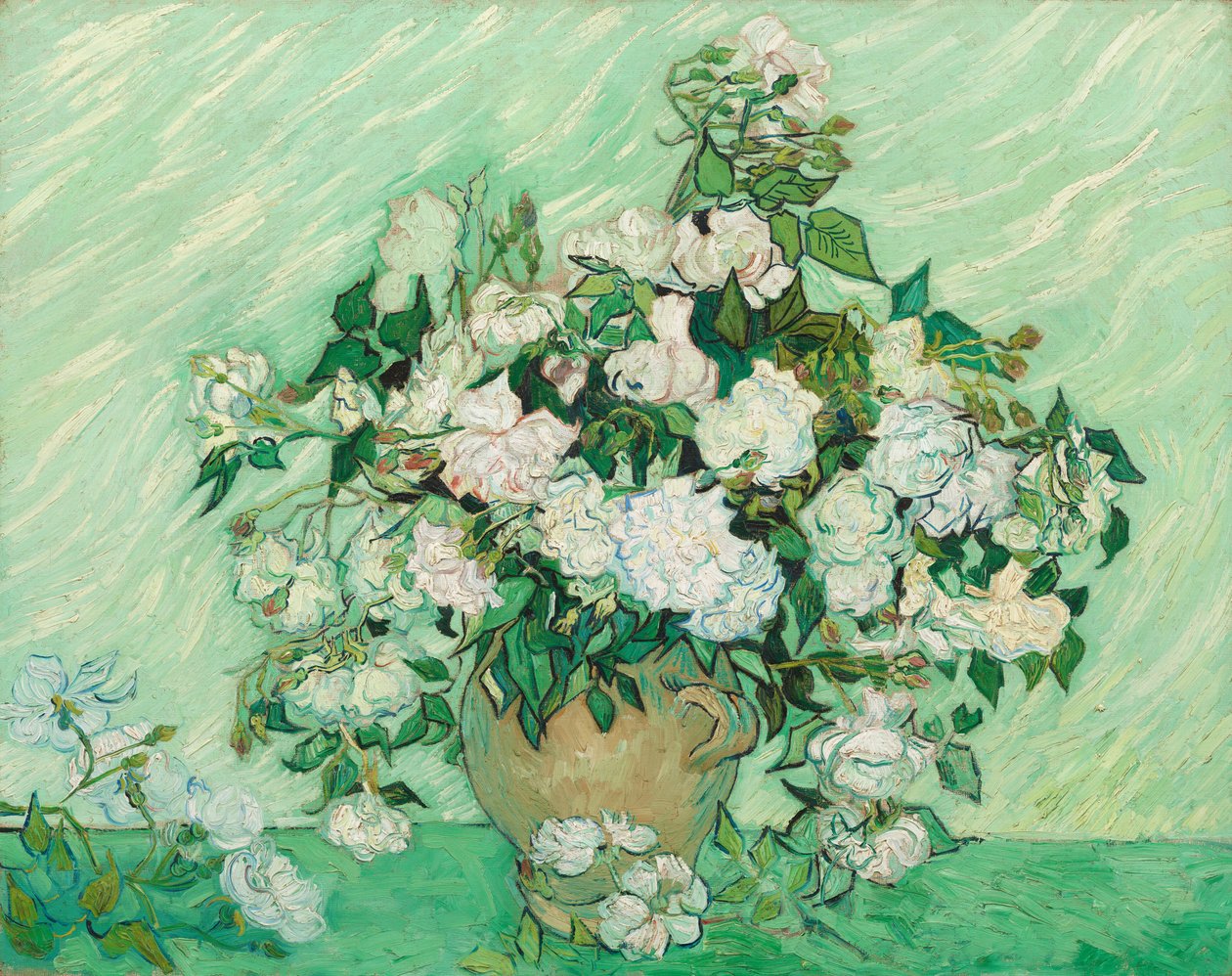 Ruusut, 1890. tekijältä Vincent van Gogh