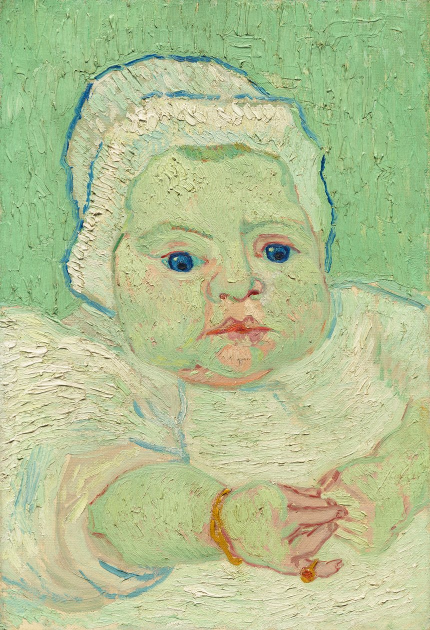 Roulinsin vauva, 1888 tekijältä Vincent van Gogh