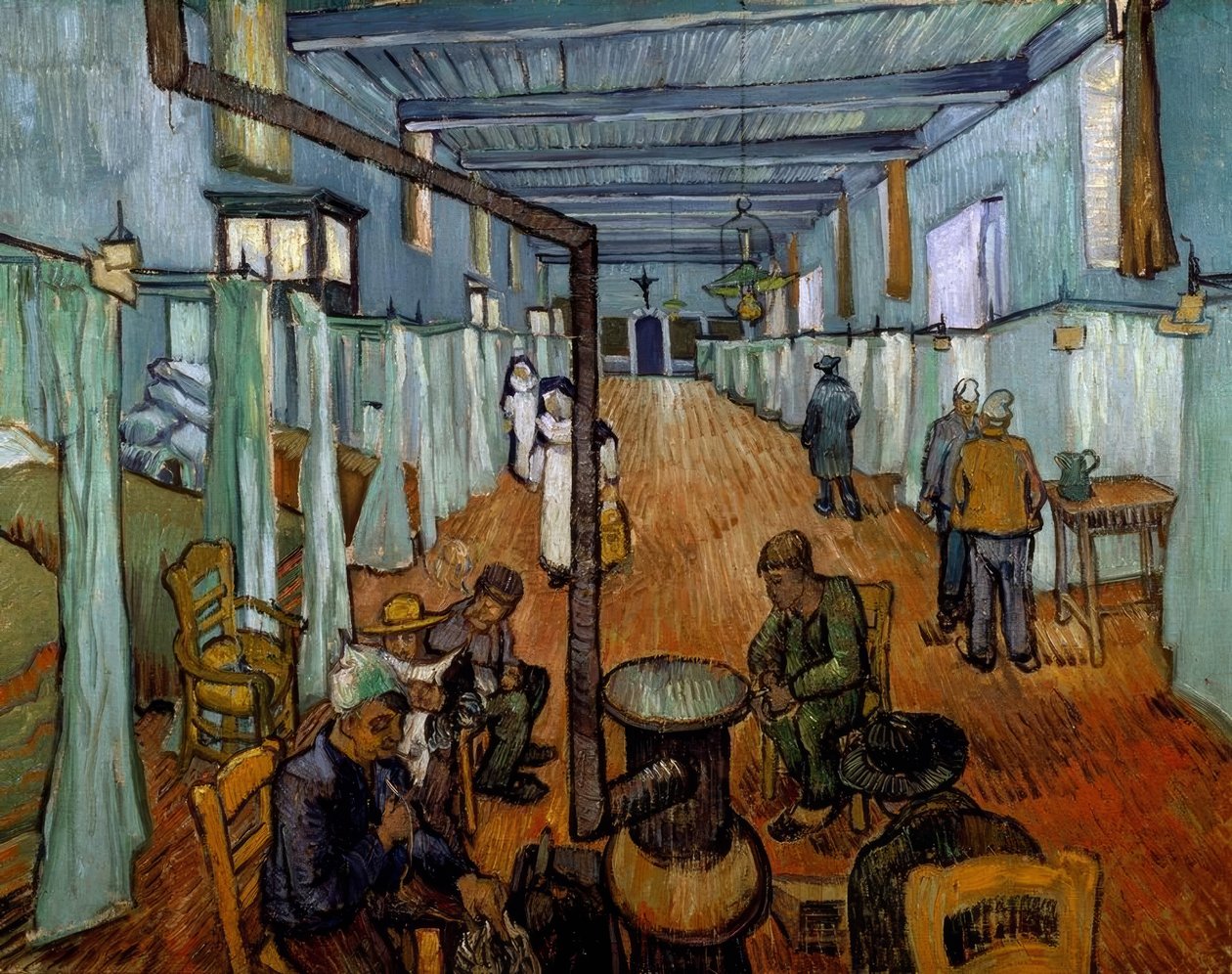 Arlesin sairaalan asuntola tekijältä Vincent van Gogh