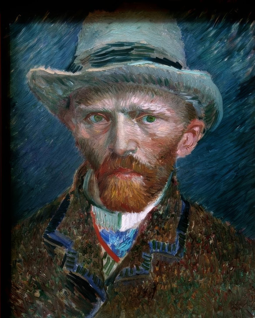 Selbstbildnis tekijältä Vincent van Gogh