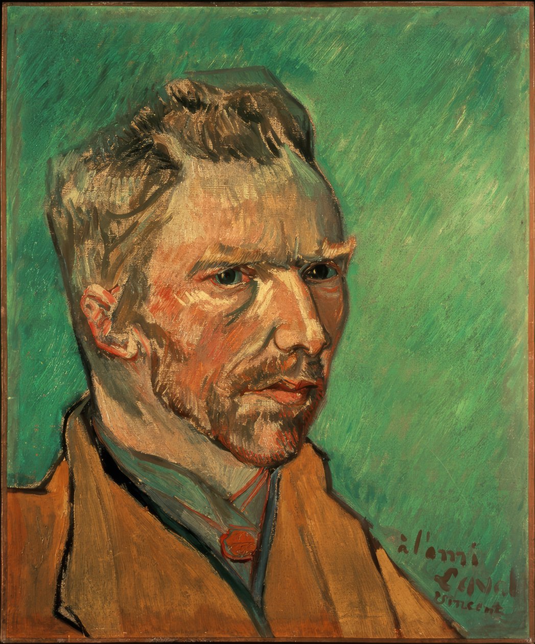 Selbstbildnis tekijältä Vincent van Gogh
