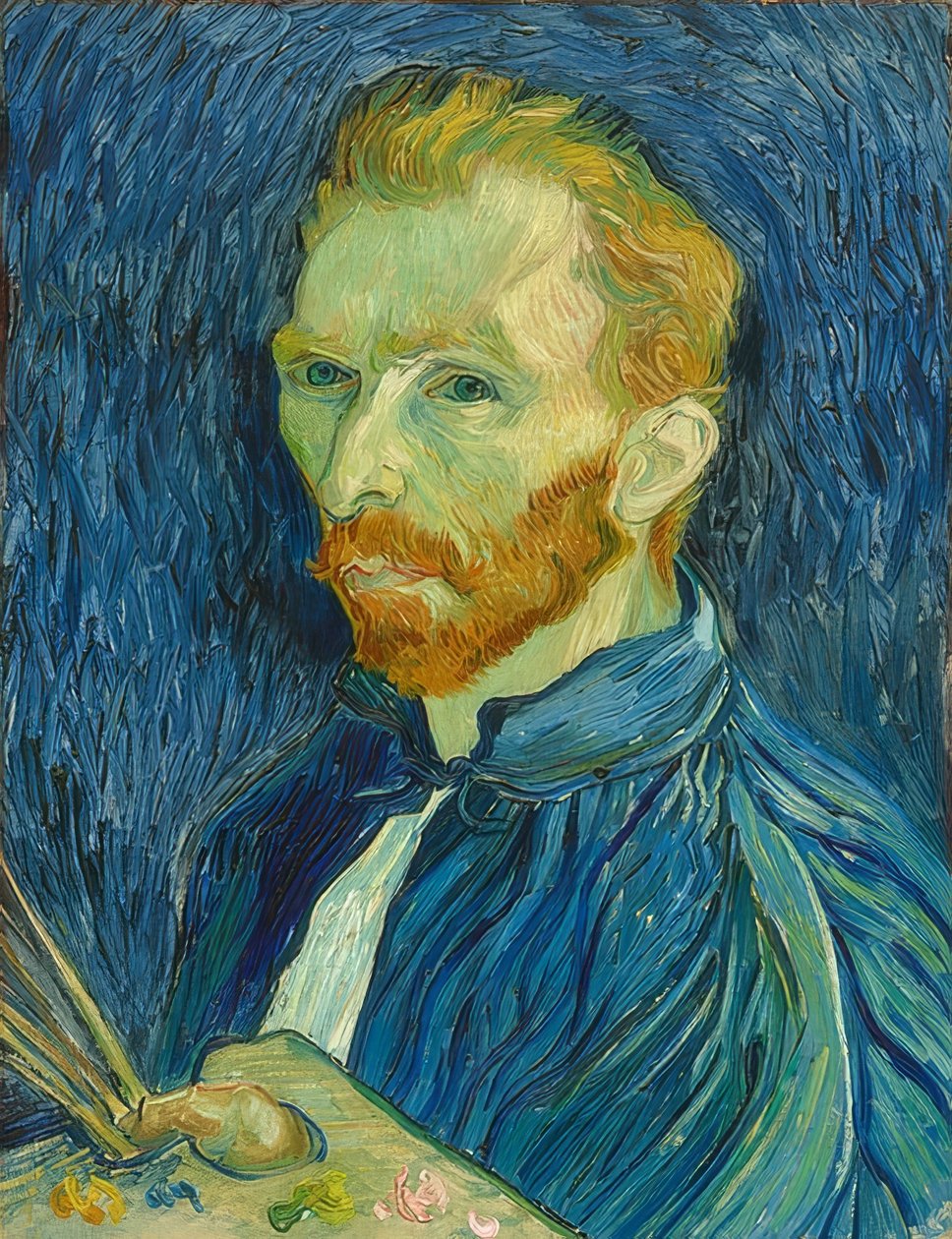 Omakuva. 1889 tekijältä Vincent van Gogh