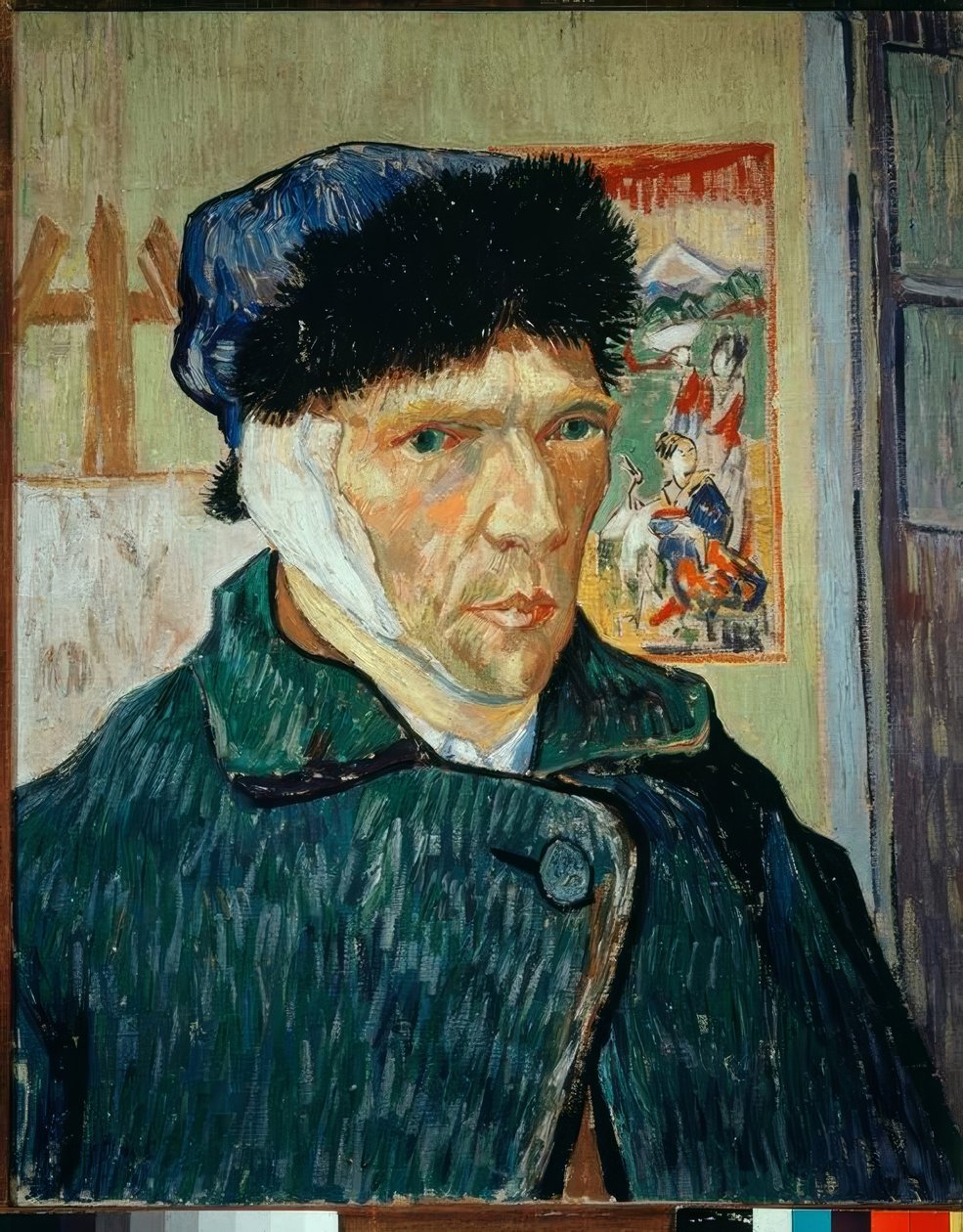 Selbstbildnis mit verbundenem Ohr tekijältä Vincent van Gogh