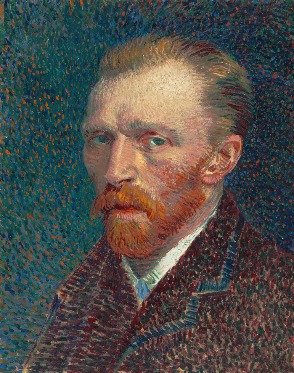 Omakuva, 1887. tekijältä Vincent van Gogh