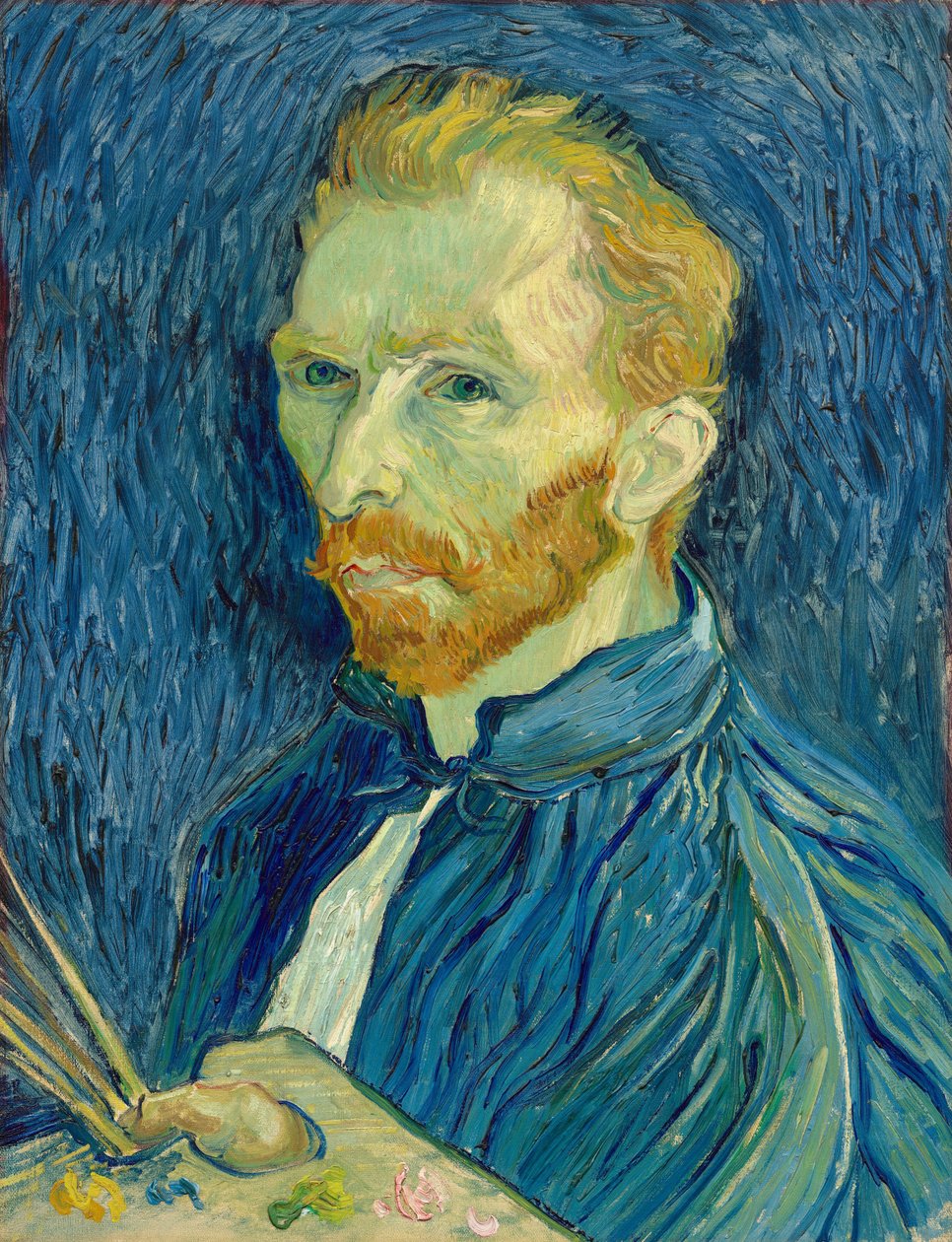 Omakuva, 1889. tekijältä Vincent van Gogh