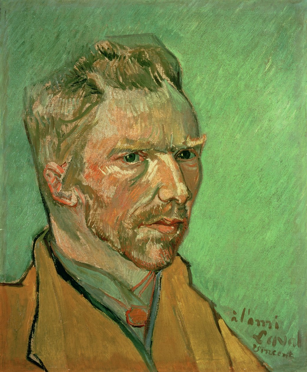 Omakuva, 1888 tekijältä Vincent van Gogh