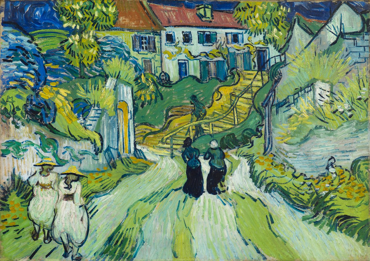 Auversin portaat tekijältä Vincent van Gogh