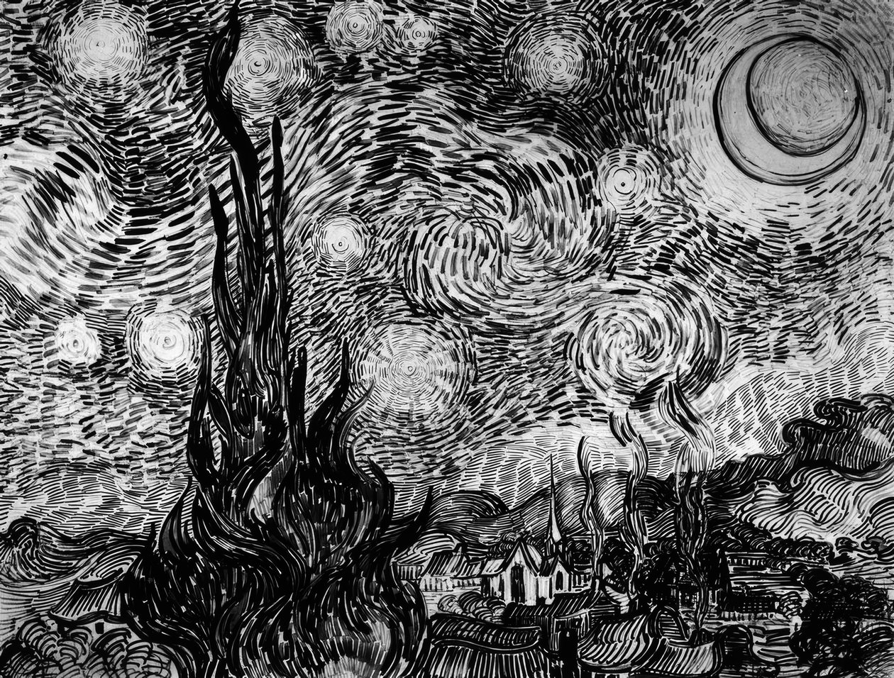 Sternennacht tekijältä Vincent van Gogh
