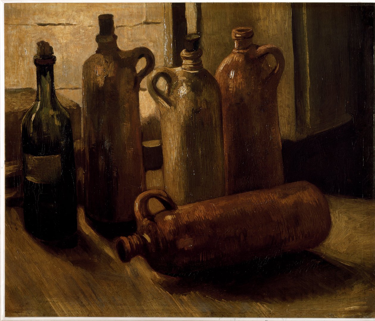 Asetelma. Pullot. (Öljy kankaalle tekijältä Vincent van Gogh