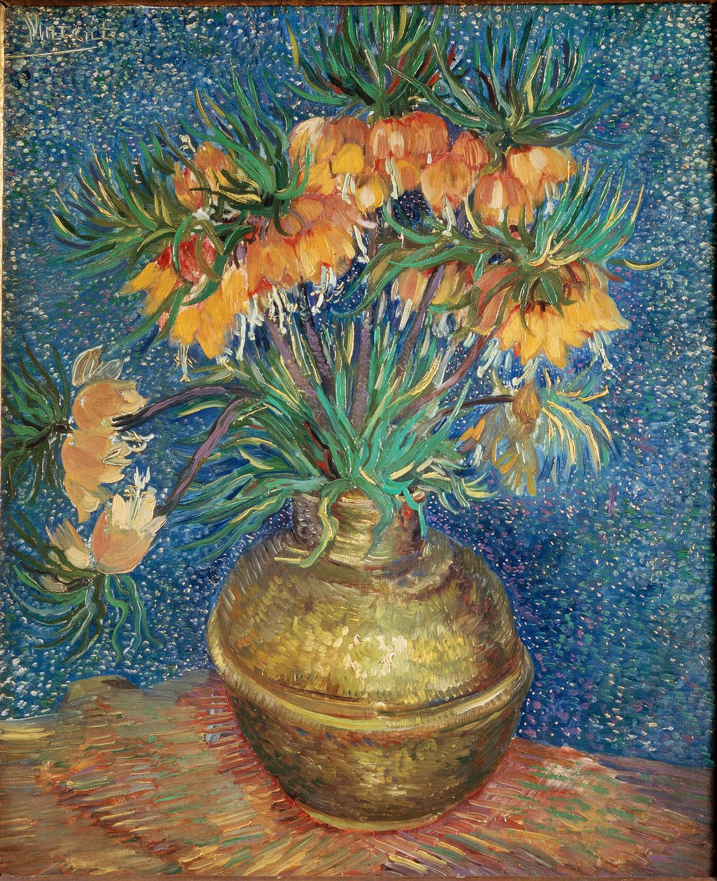 Asetelma fritillaries tekijältä Vincent van Gogh