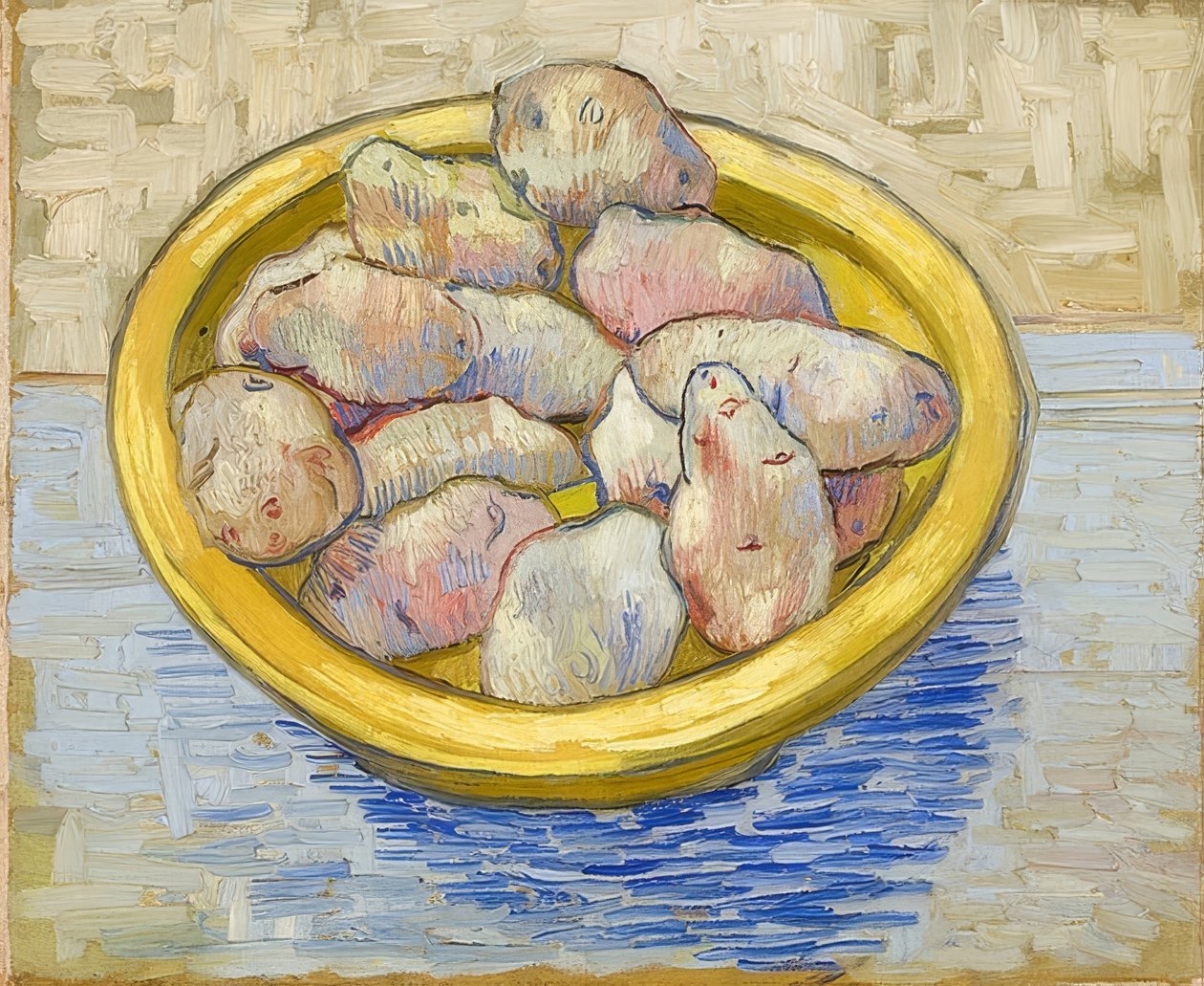 Asetelma perunoiden kanssa. 1888 tekijältä Vincent van Gogh