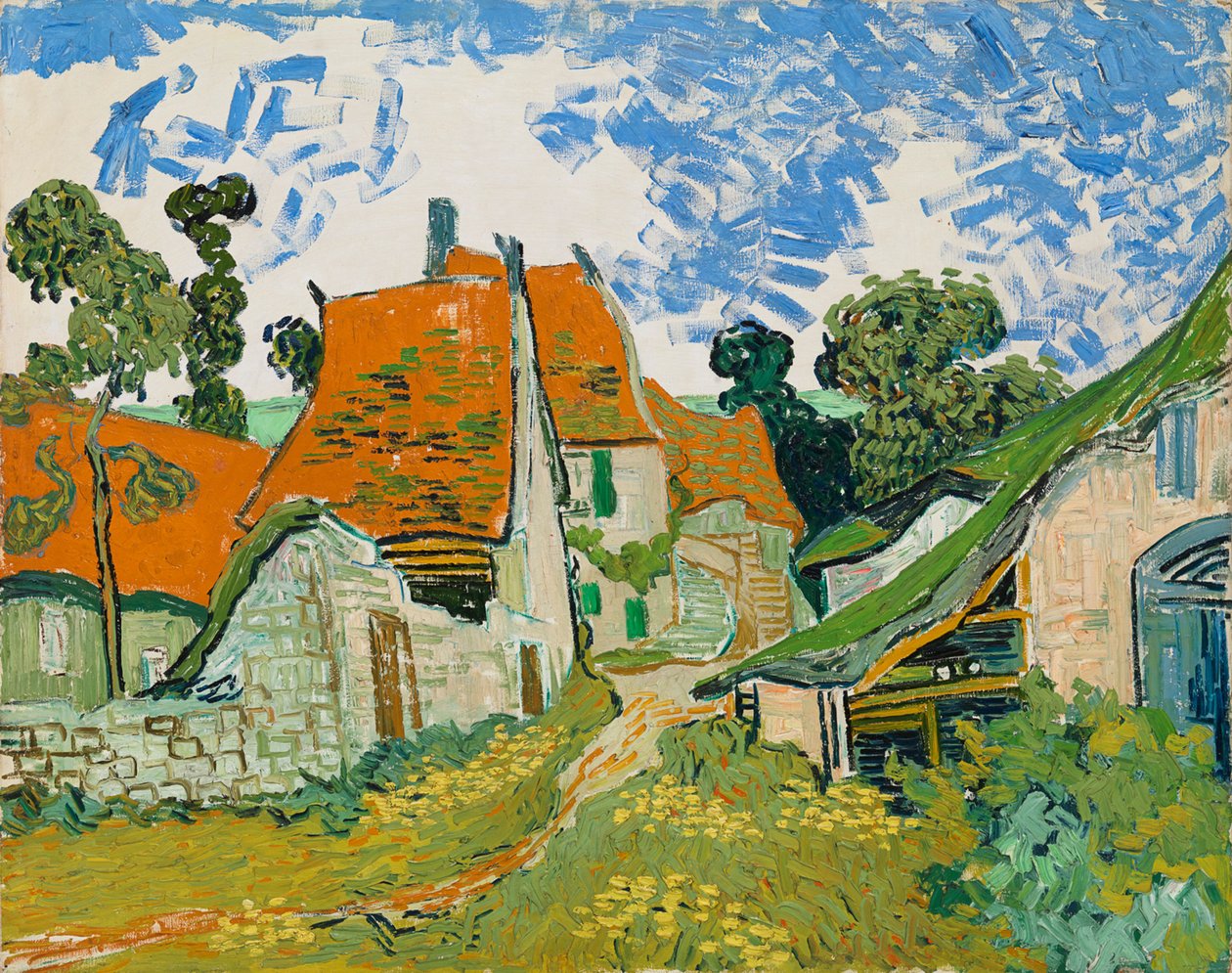 Katu Auvers-sur-Oisessa tekijältä Vincent van Gogh