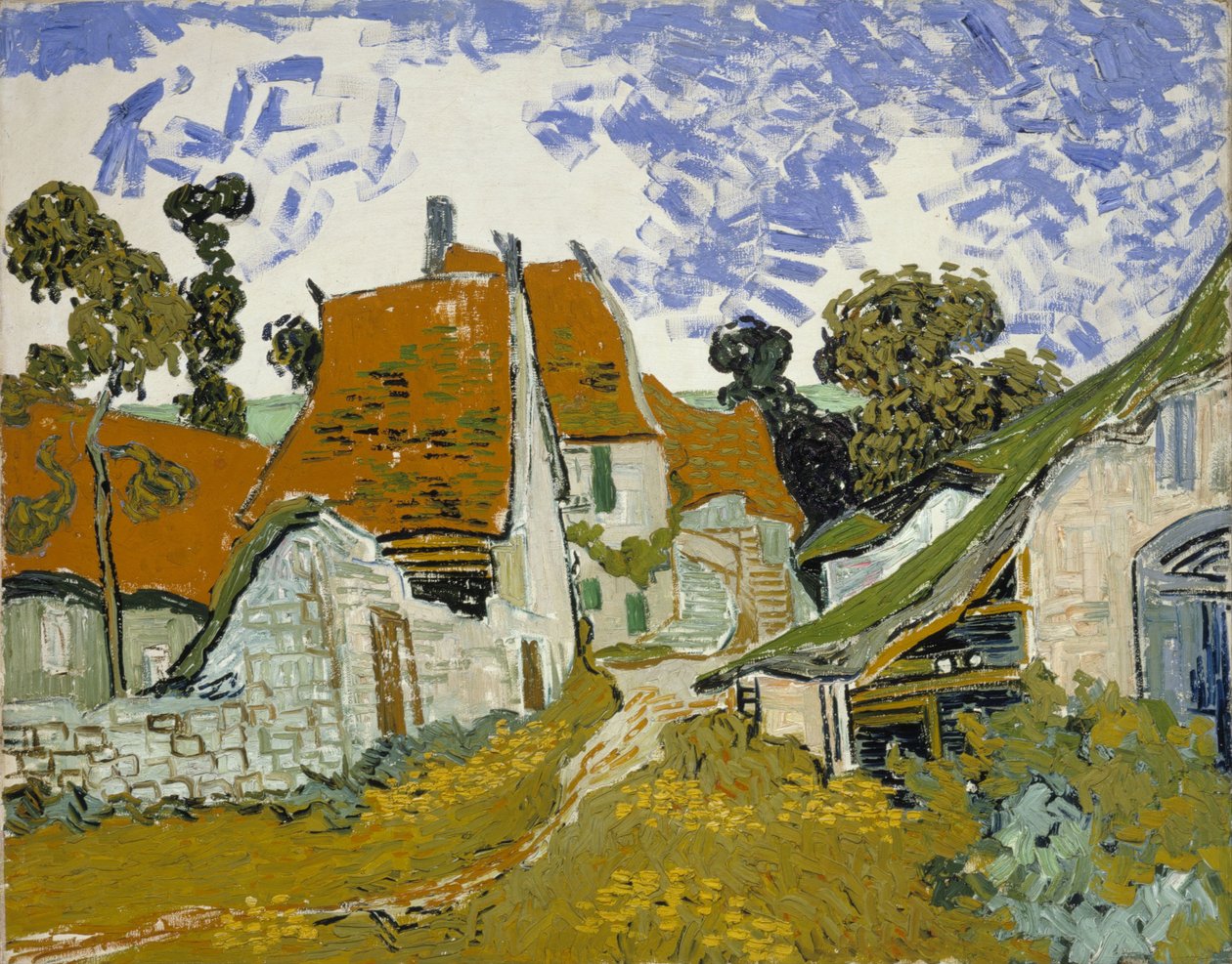 Katu Auvers-sur-Oisessa tekijältä Vincent van Gogh