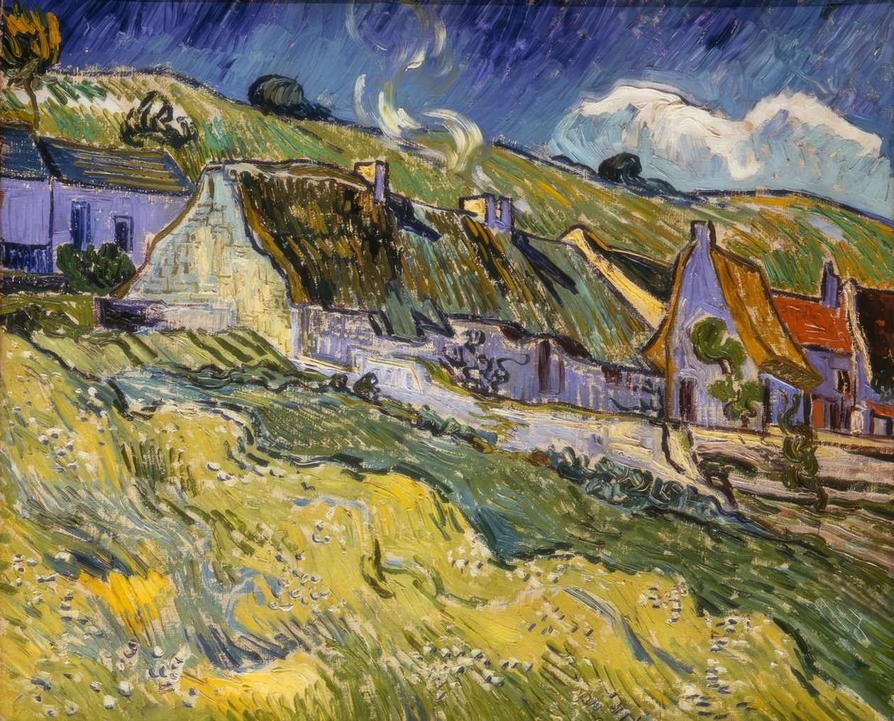Kattotuolitalot tekijältä Vincent van Gogh