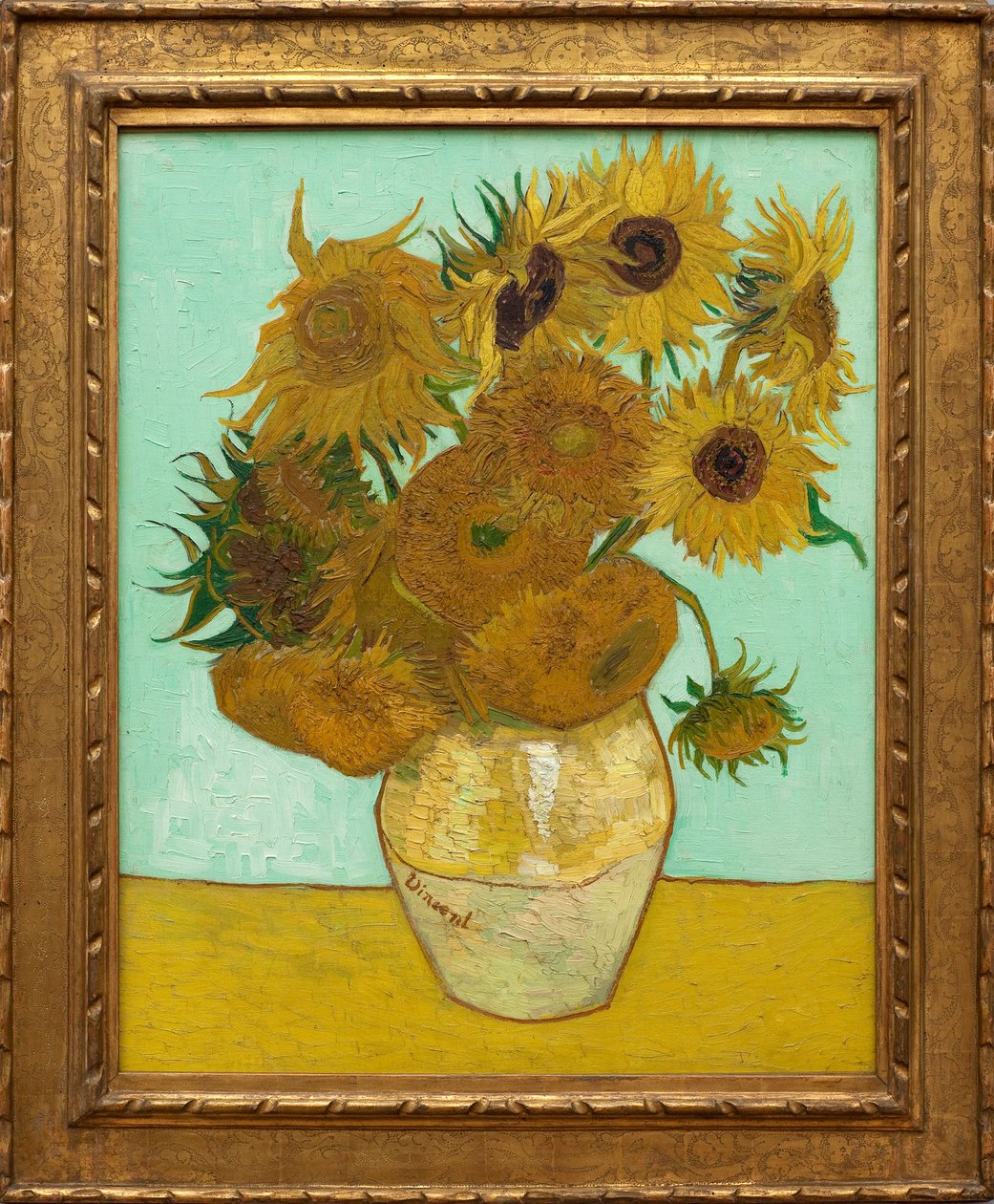 Auringonkukat, 1888 tekijältä Vincent van Gogh