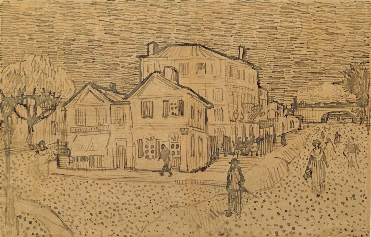 Taiteilijatalo Arlesissa tekijältä Vincent van Gogh
