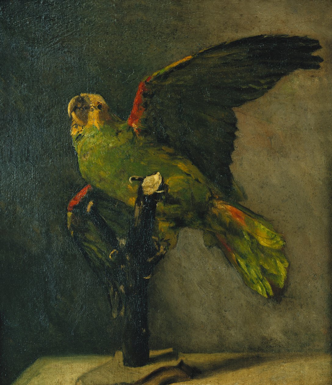 Vihreä papukaija; Le Perroquet Vert, 1885 tekijältä Vincent van Gogh