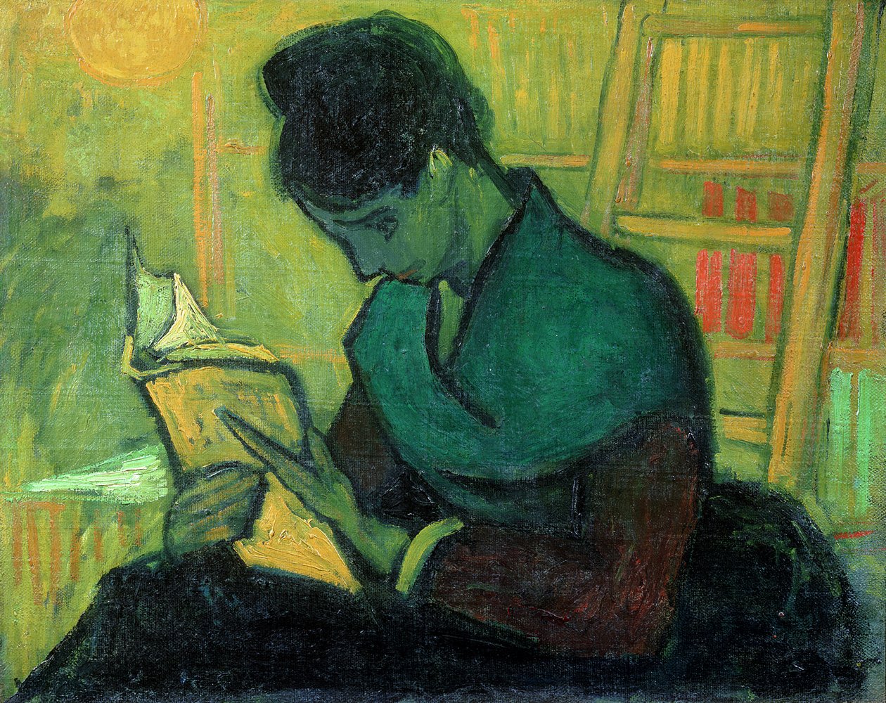 Romaanin lukija, 1888 tekijältä Vincent van Gogh