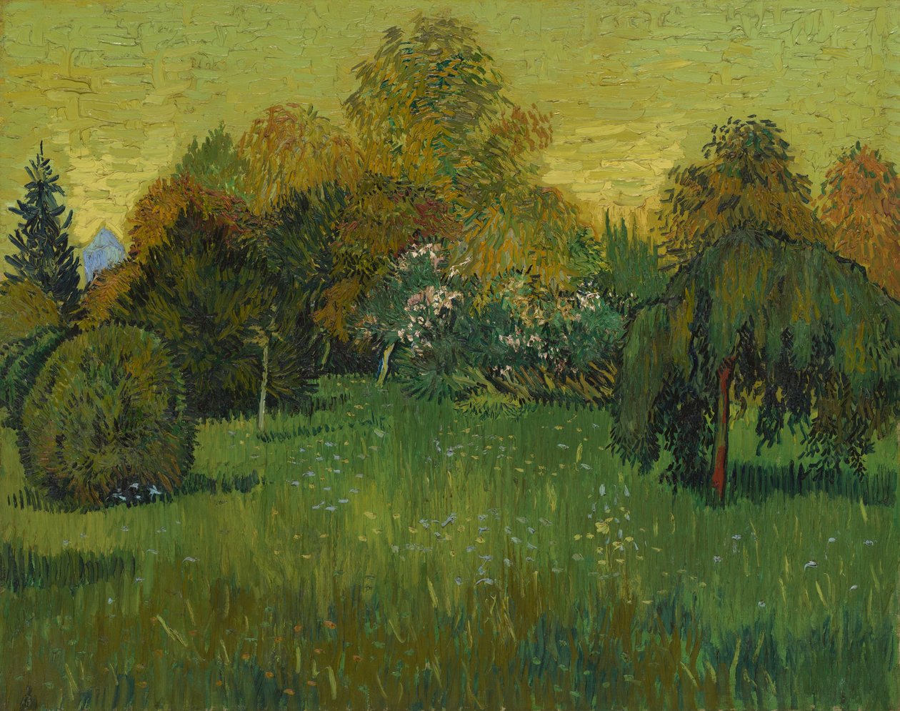 Runoilijan puutarha tekijältä Vincent van Gogh
