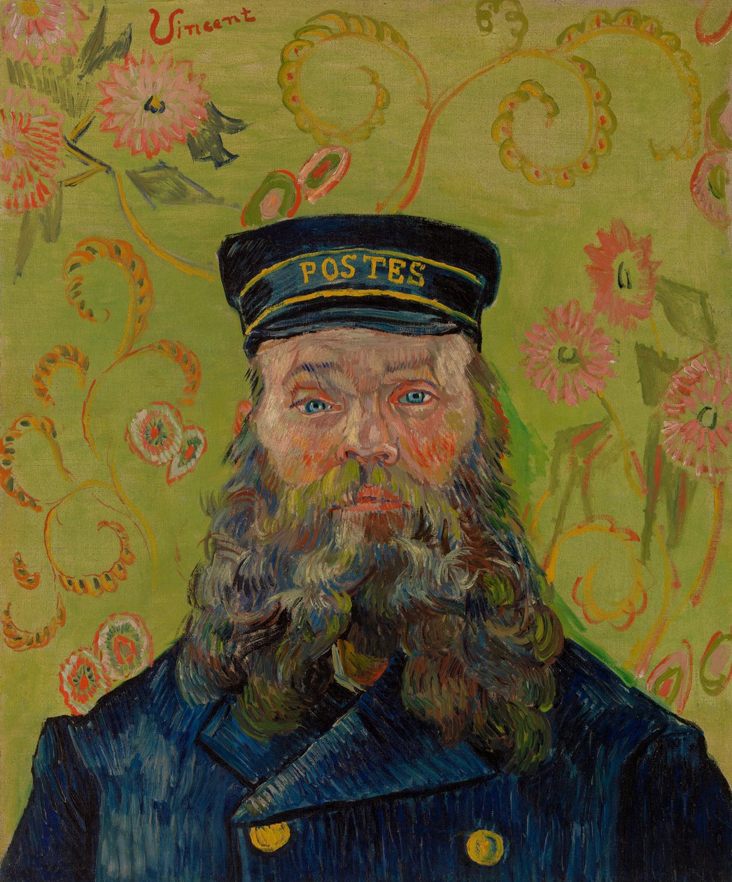 Postimies (Joseph-Etienne Roulin) tekijältä Vincent van Gogh