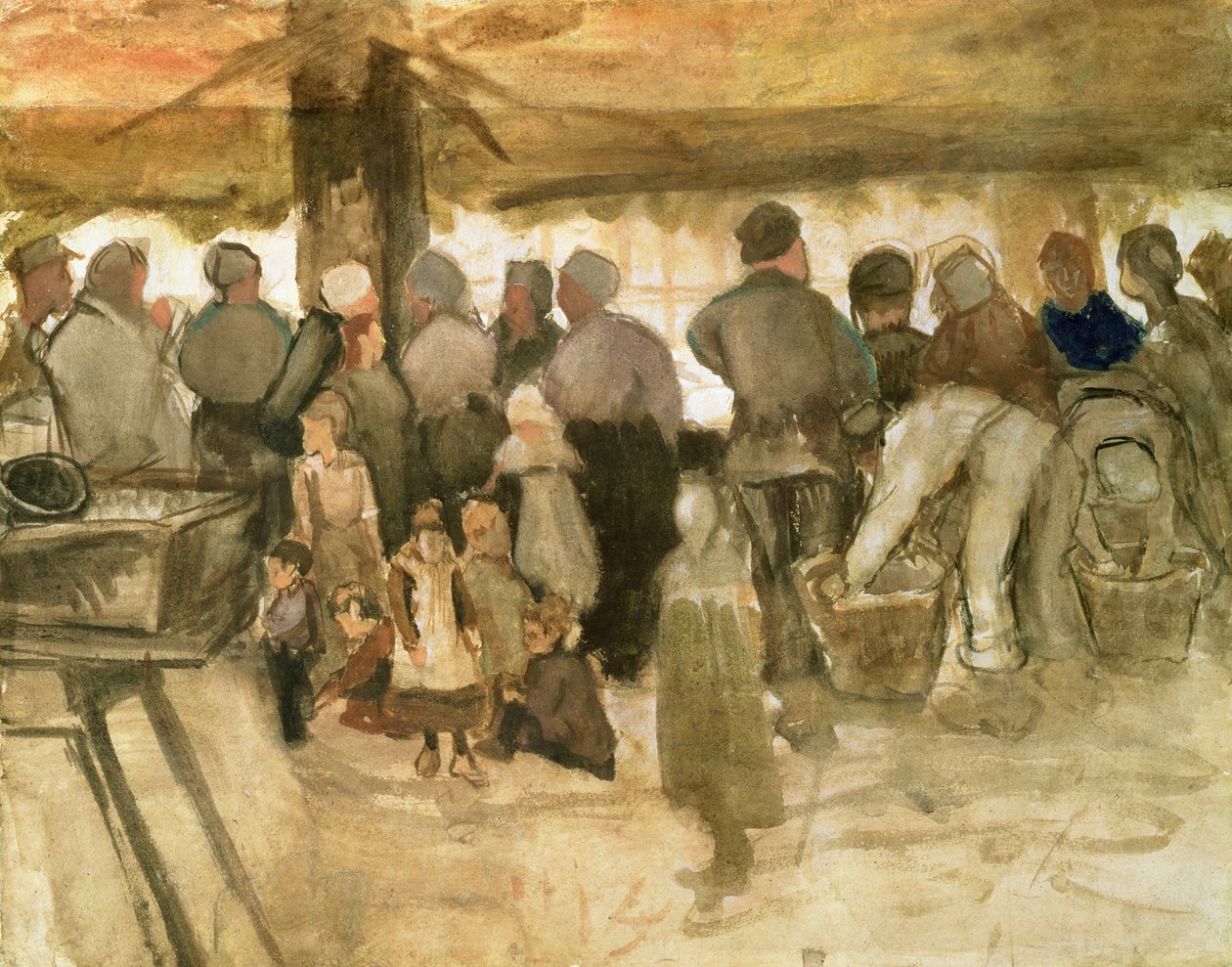Perunatori, 1882 tekijältä Vincent van Gogh