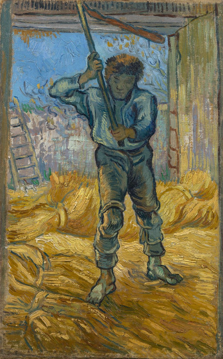 The Thresher (Missin jälkeen) tekijältä Vincent van Gogh