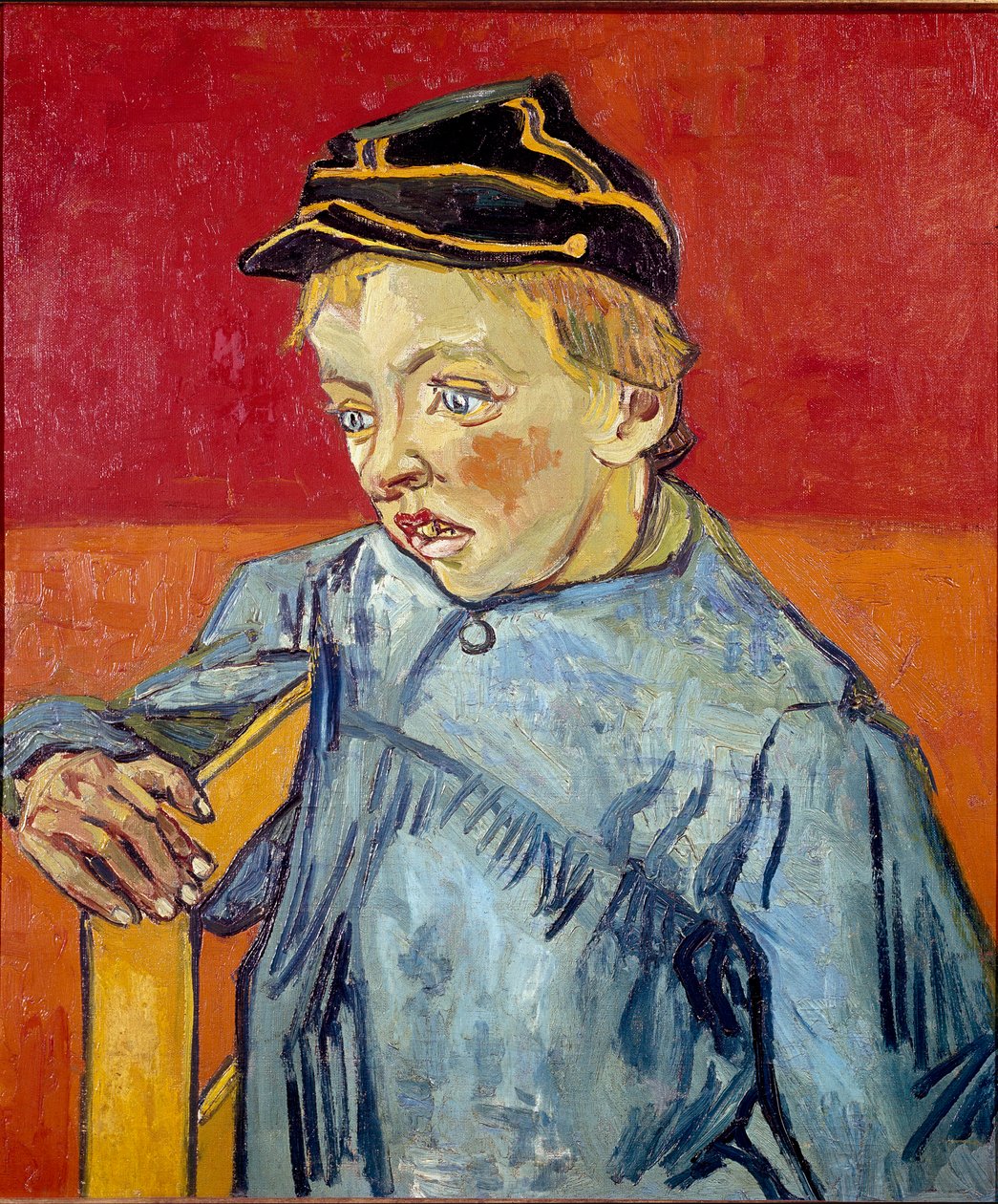 Koulupoika. Vincent Van Goghin (1853-1890) maalaus tekijältä Vincent van Gogh