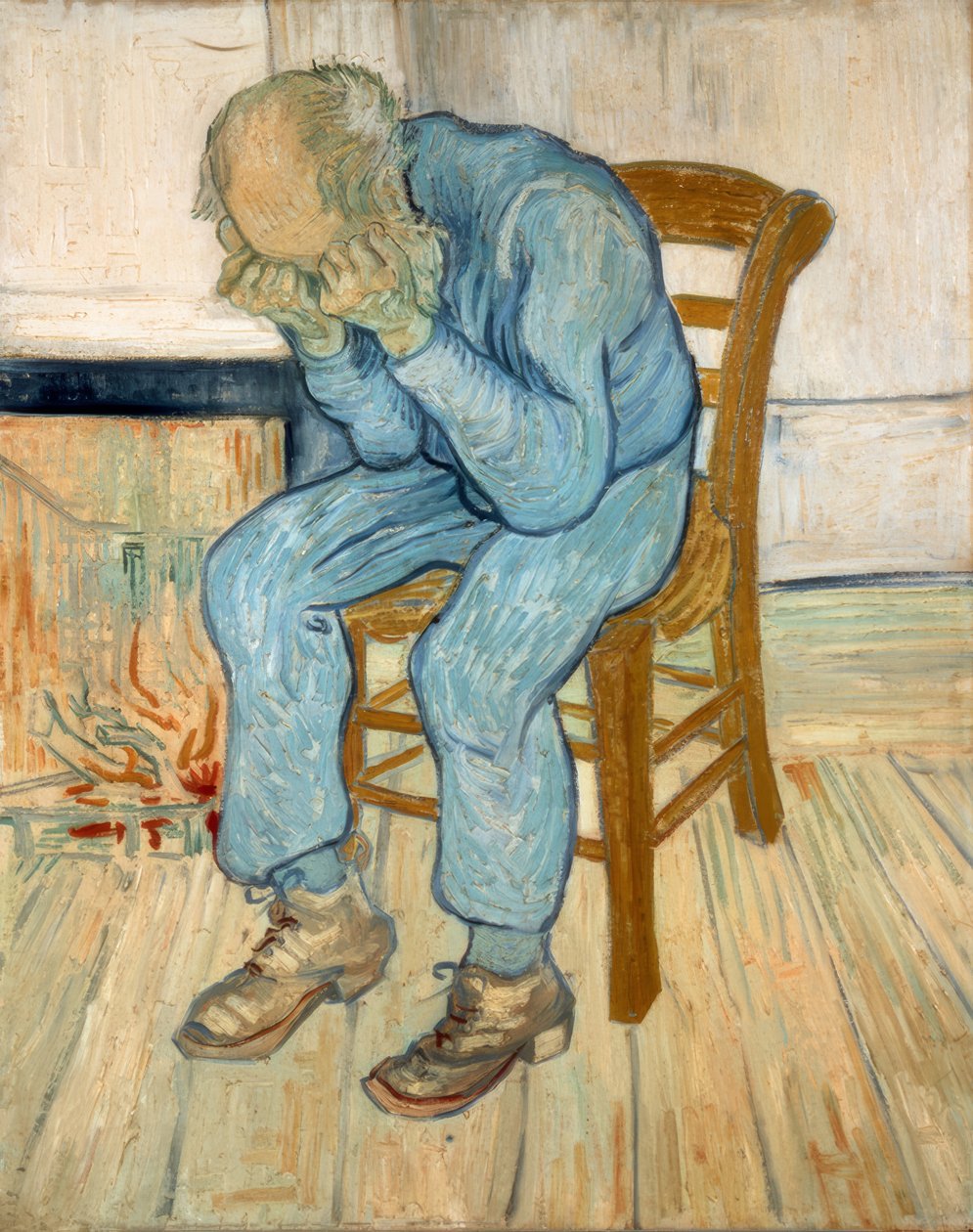 Surullinen vanha mies tekijältä Vincent van Gogh