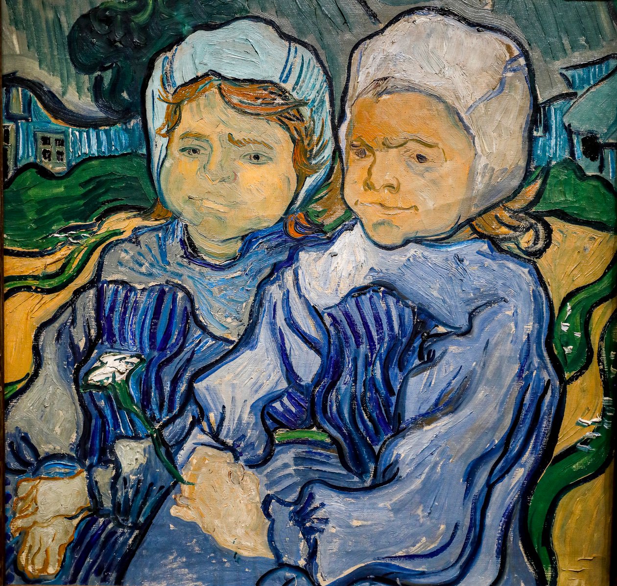 Kaksi pientä tyttöä, kaksi pientä tyttöä tekijältä Vincent van Gogh