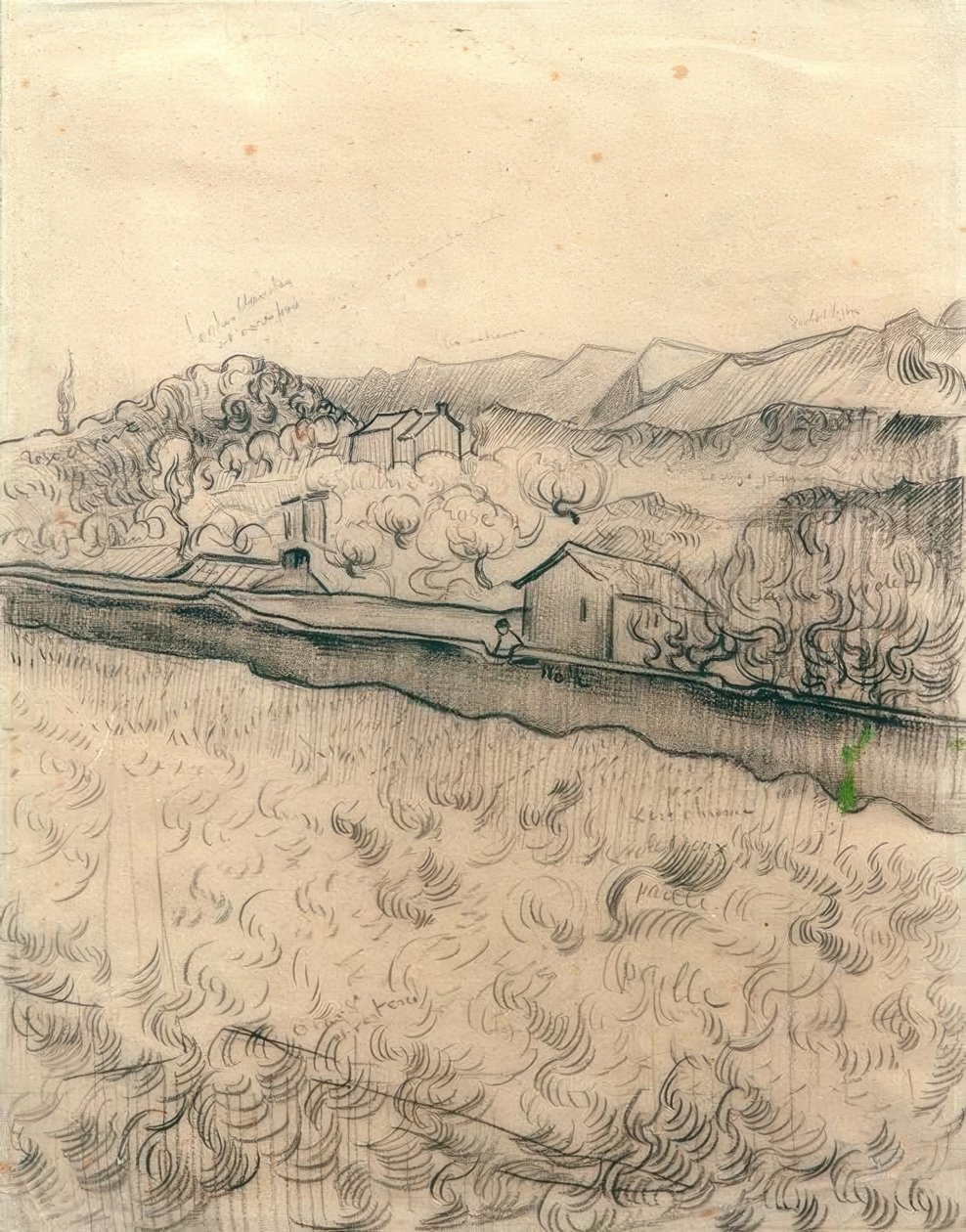 Aidattu kenttä tekijältä Vincent van Gogh