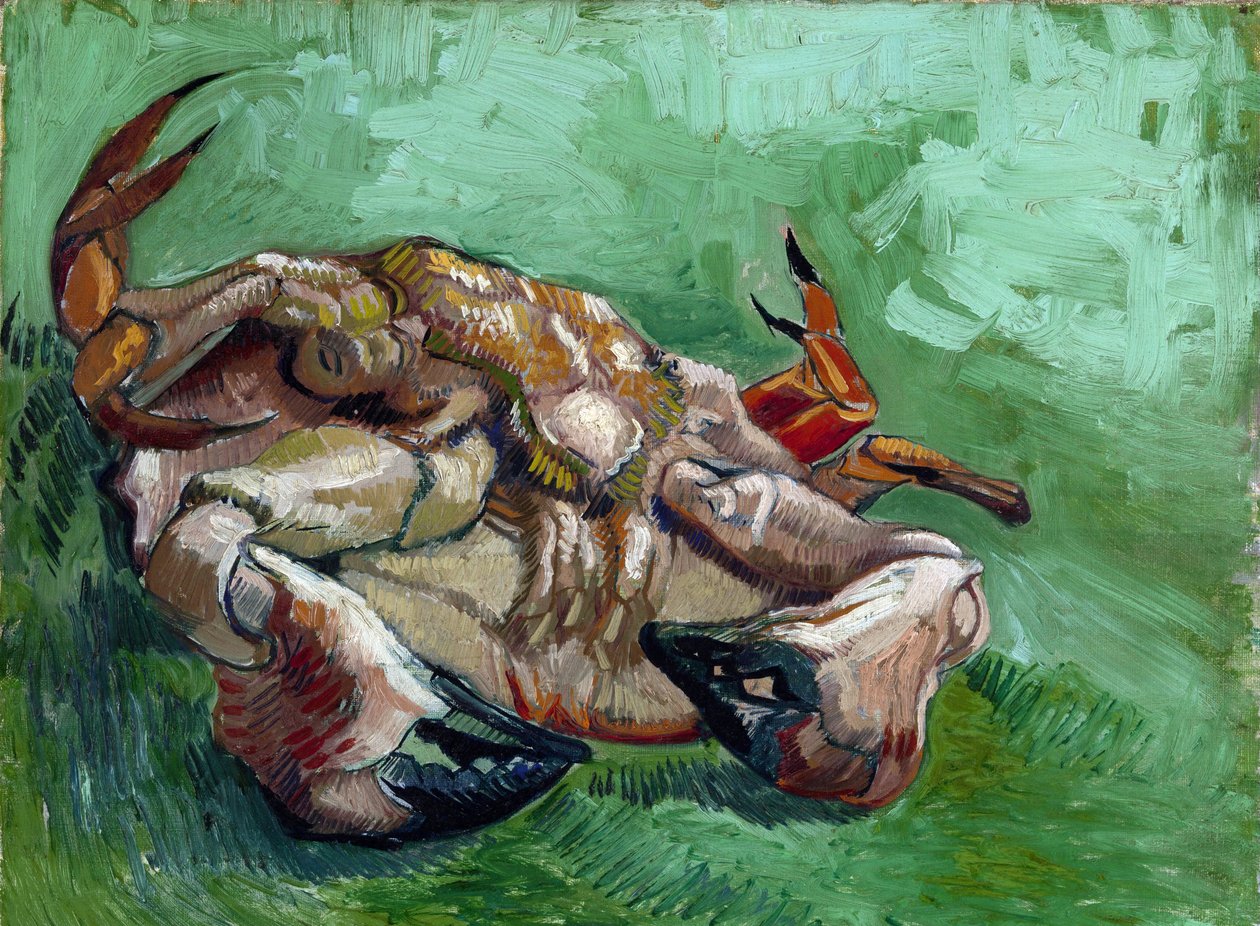 "Rapu makaa selällään" Vincent van Goghin (1853-1890) maalaus 1889 Koko 38x46,5 cm Van Goghin museo, Amsterdam tekijältä Vincent van Gogh
