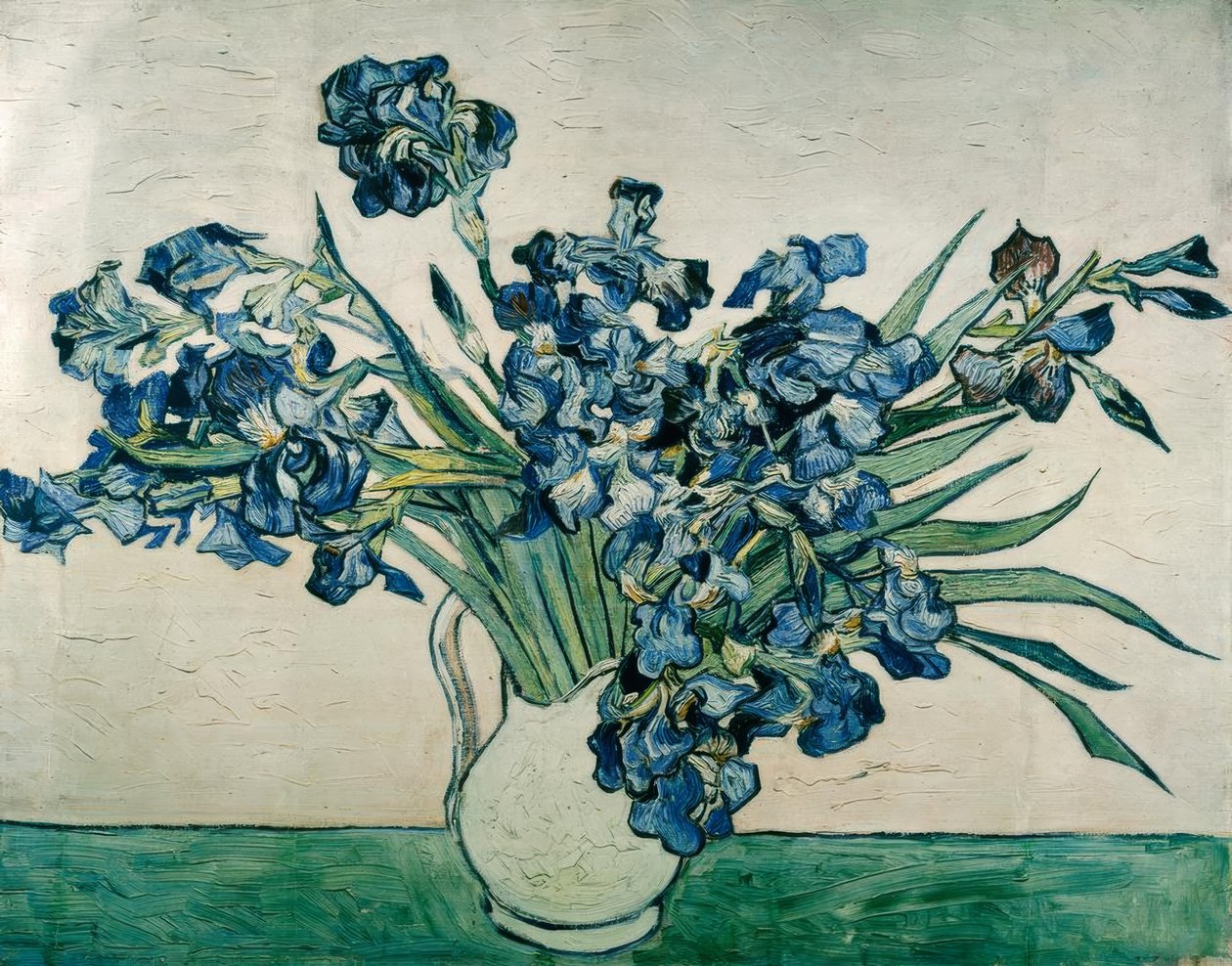 Maljakko iirisillä tekijältä Vincent van Gogh