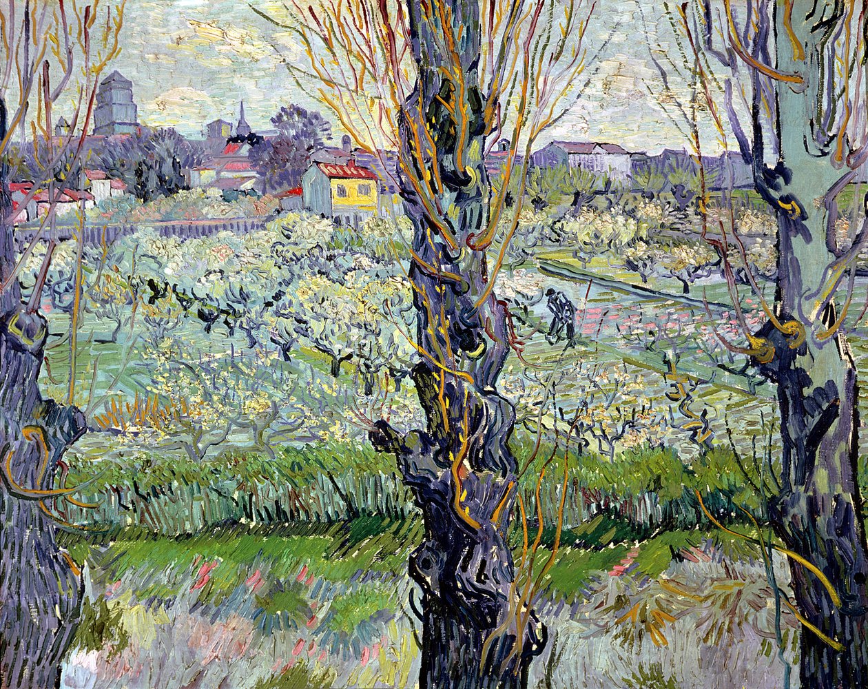 Näkymä Arlesiin tekijältä Vincent van Gogh