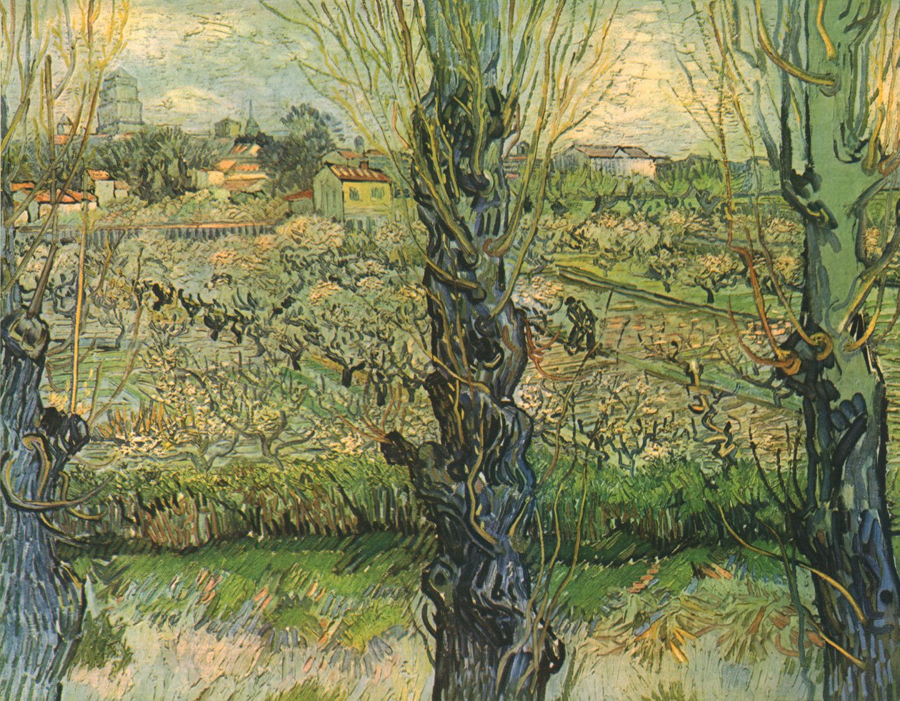 Näkymä Arlesista, 1889, 1947. tekijältä Vincent van Gogh