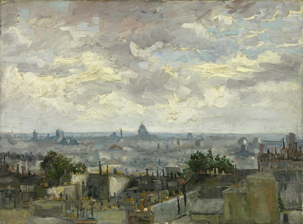Näkymä Pariisista tekijältä Vincent van Gogh
