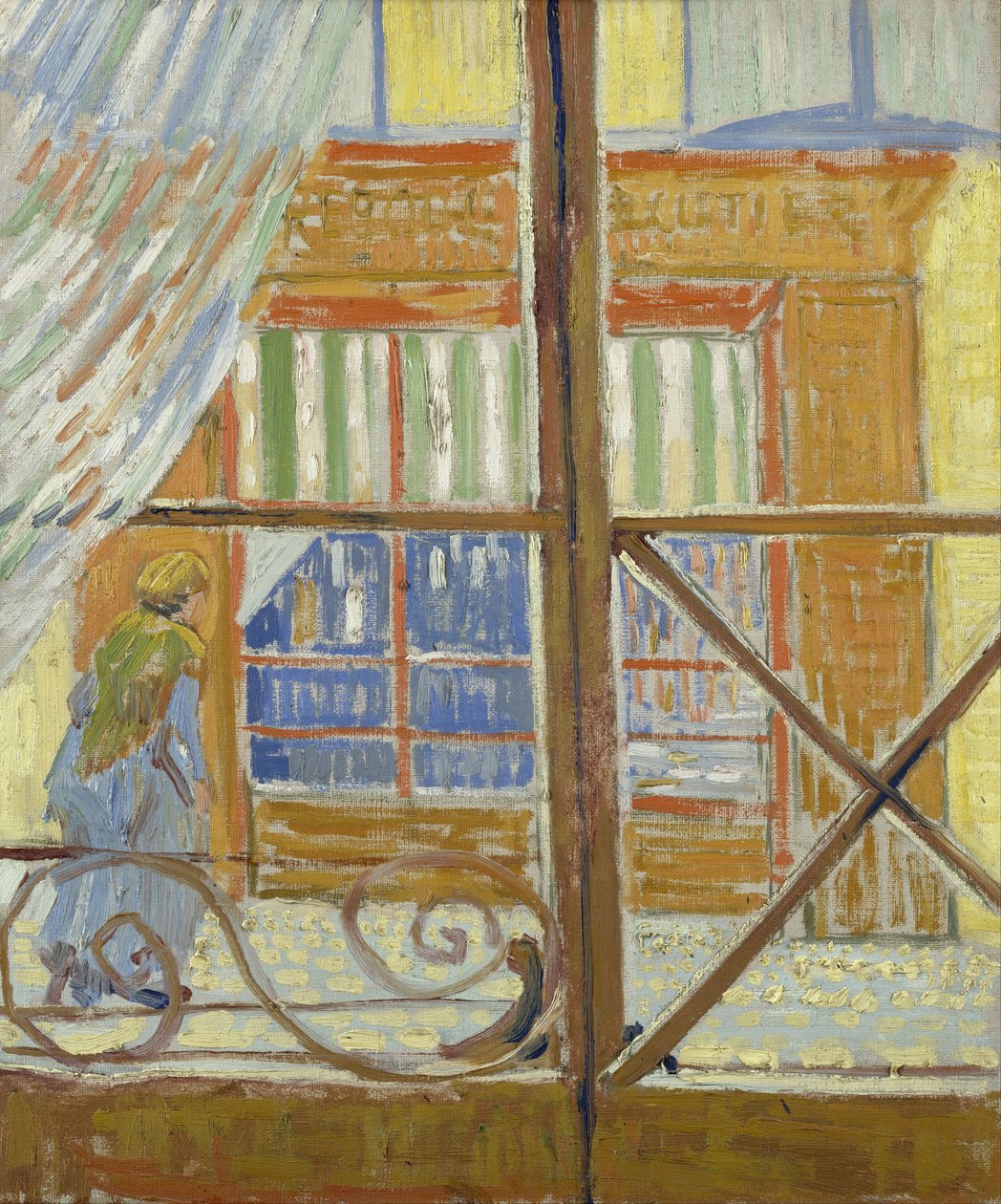 Näkymä lihakaupasta tekijältä Vincent van Gogh