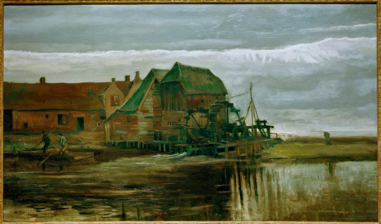 Vesimylly Gennepissä tekijältä Vincent van Gogh