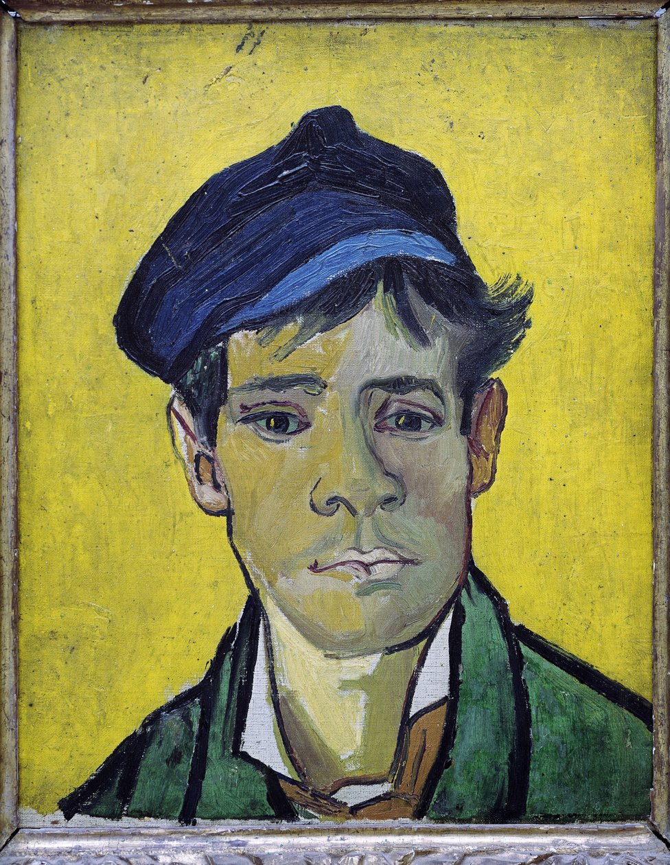 Nuori mies hattu tekijältä Vincent van Gogh