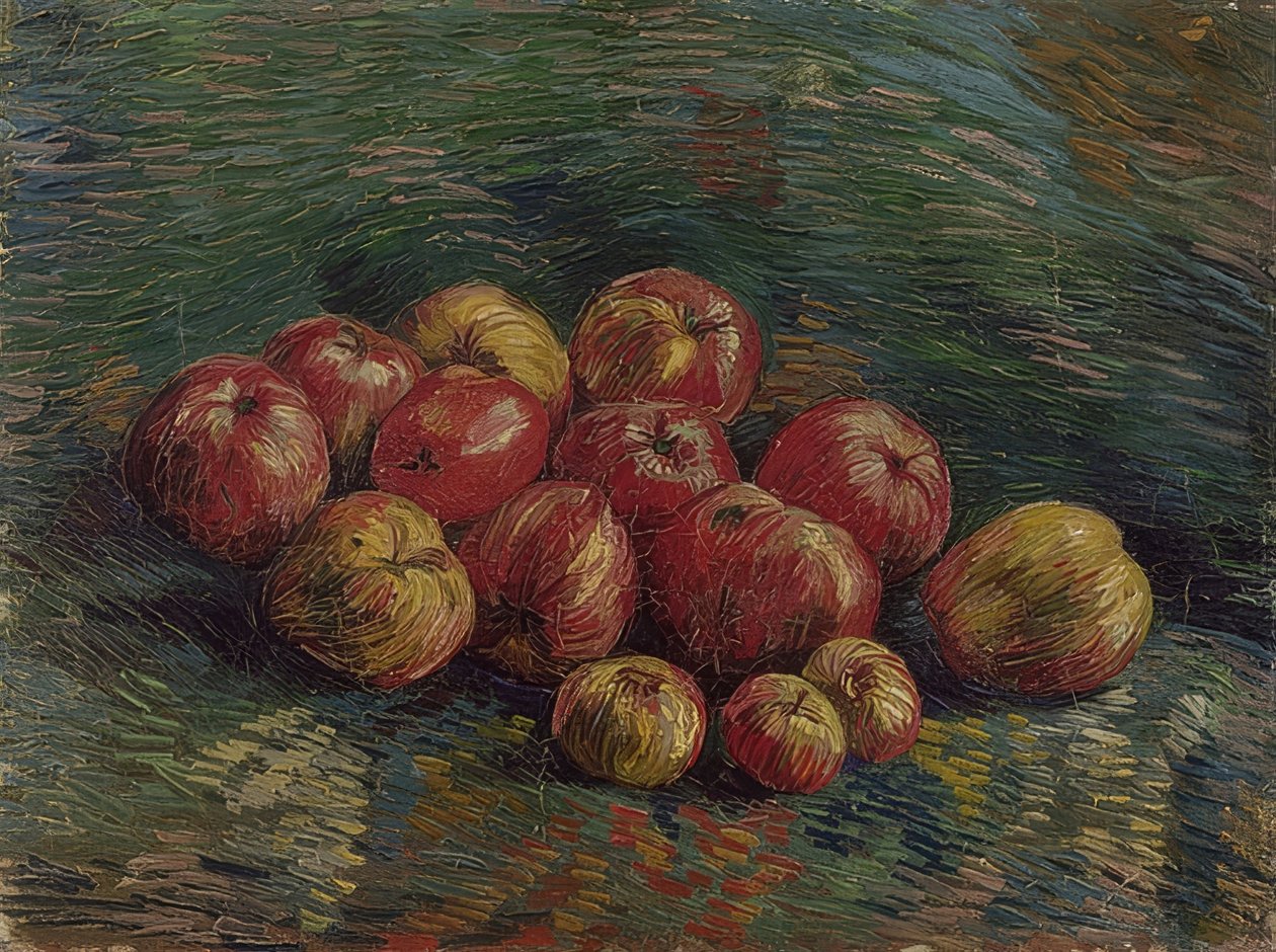 Omenat. 1887 tekijältä Vincent van Gogh