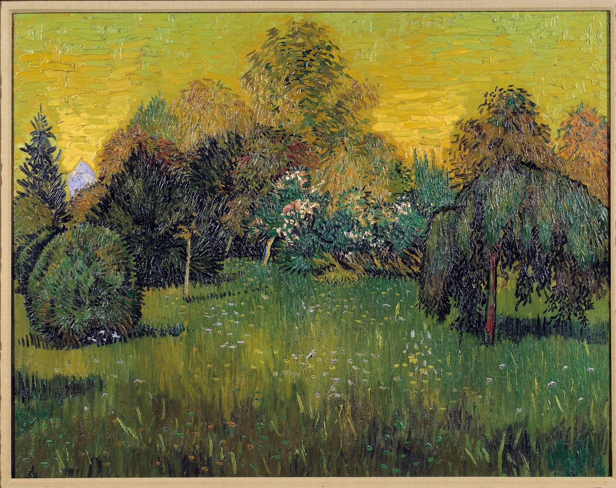 runoilijan puutarha tekijältä Vincent van Gogh