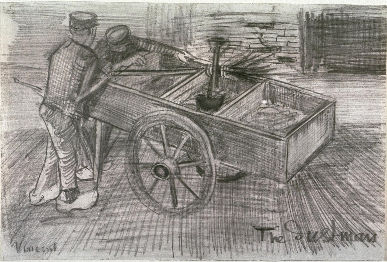 Pölymies (1883) tekijältä Vincent van Gogh
