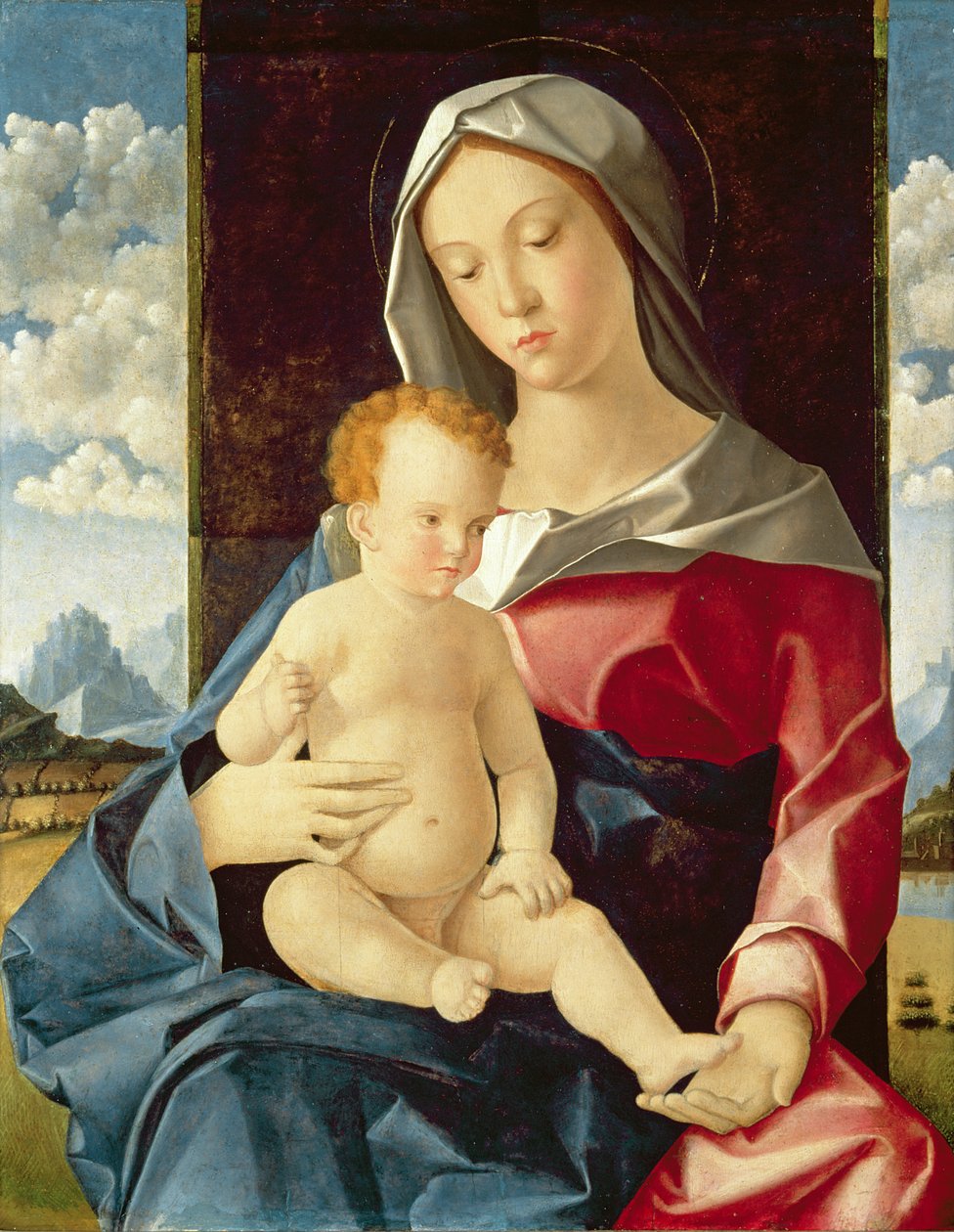 Madonna ja lapsi, noin 1510 tekijältä Vincenzo di Biagio Catena