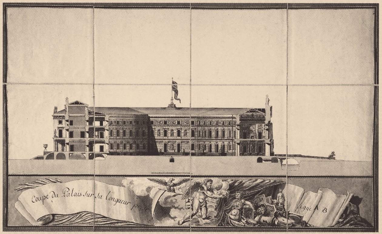 Pyhän Mikaelin linna Pietarissa, 1797 tekijältä Vincenzo Brenna