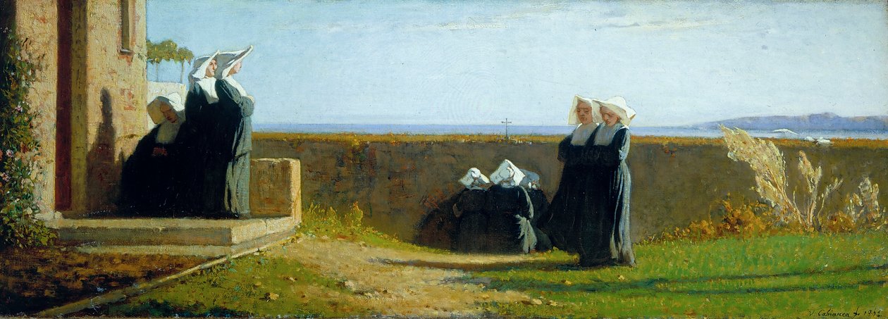 Nunnat tai Aamulla tekijältä Vincenzo Cabianca
