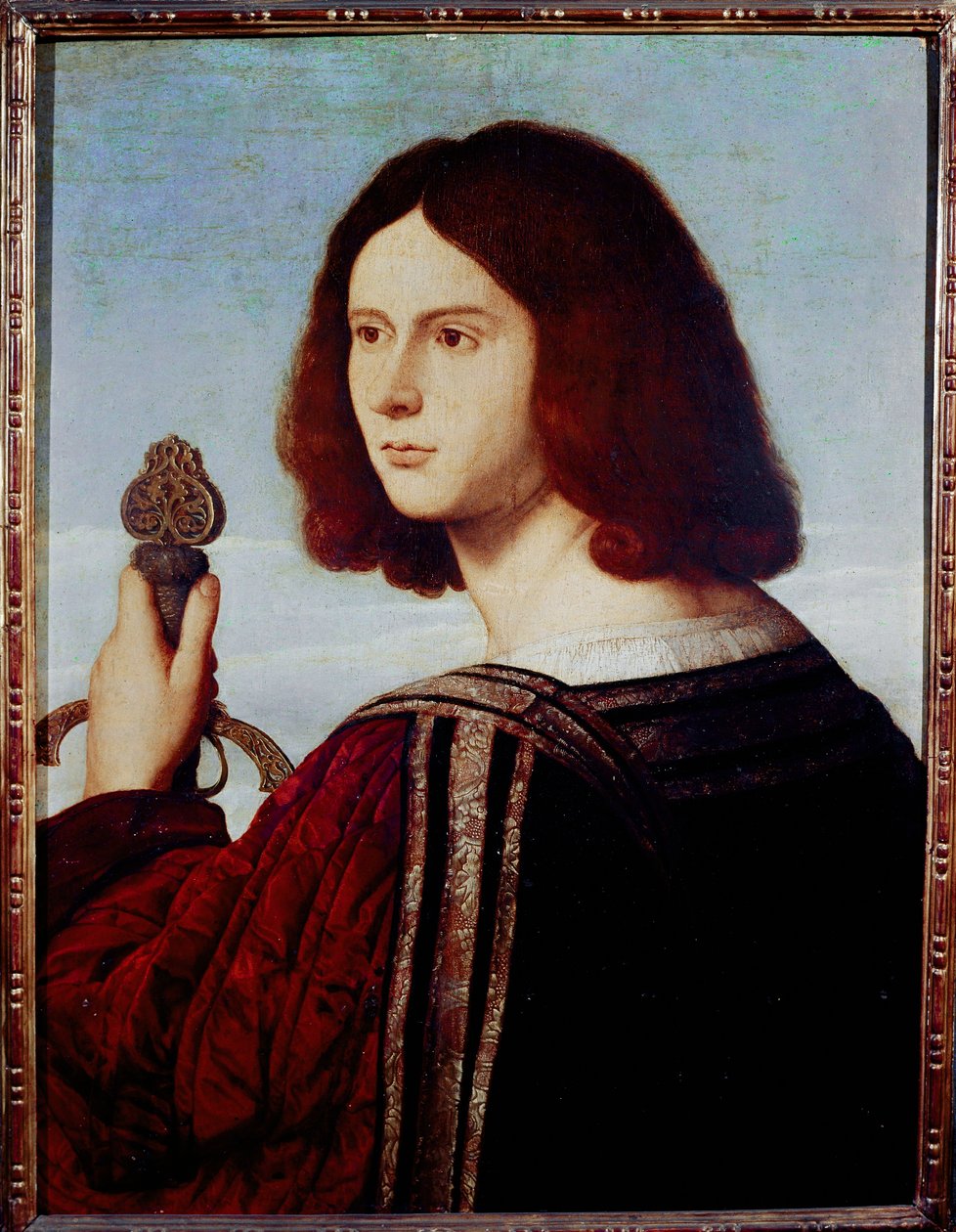 Francesco Maria della Roveren muotokuva Urbinon herttuasta tekijältä Vincenzo di Biagio Catena