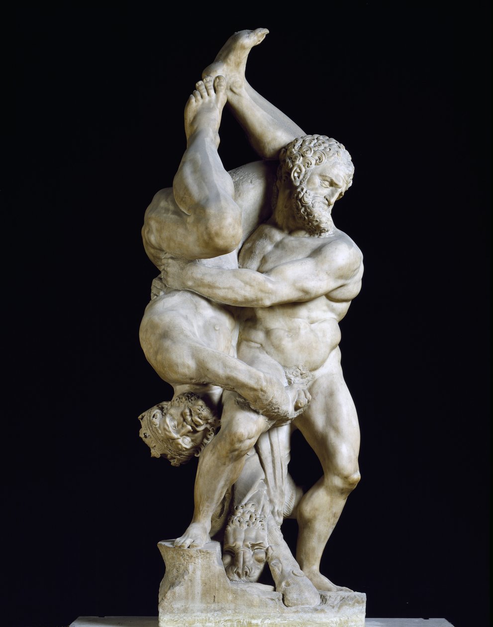 Hercules ja Diomedes - Painijat tekijältä Vincenzo di Raffaello de Rossi
