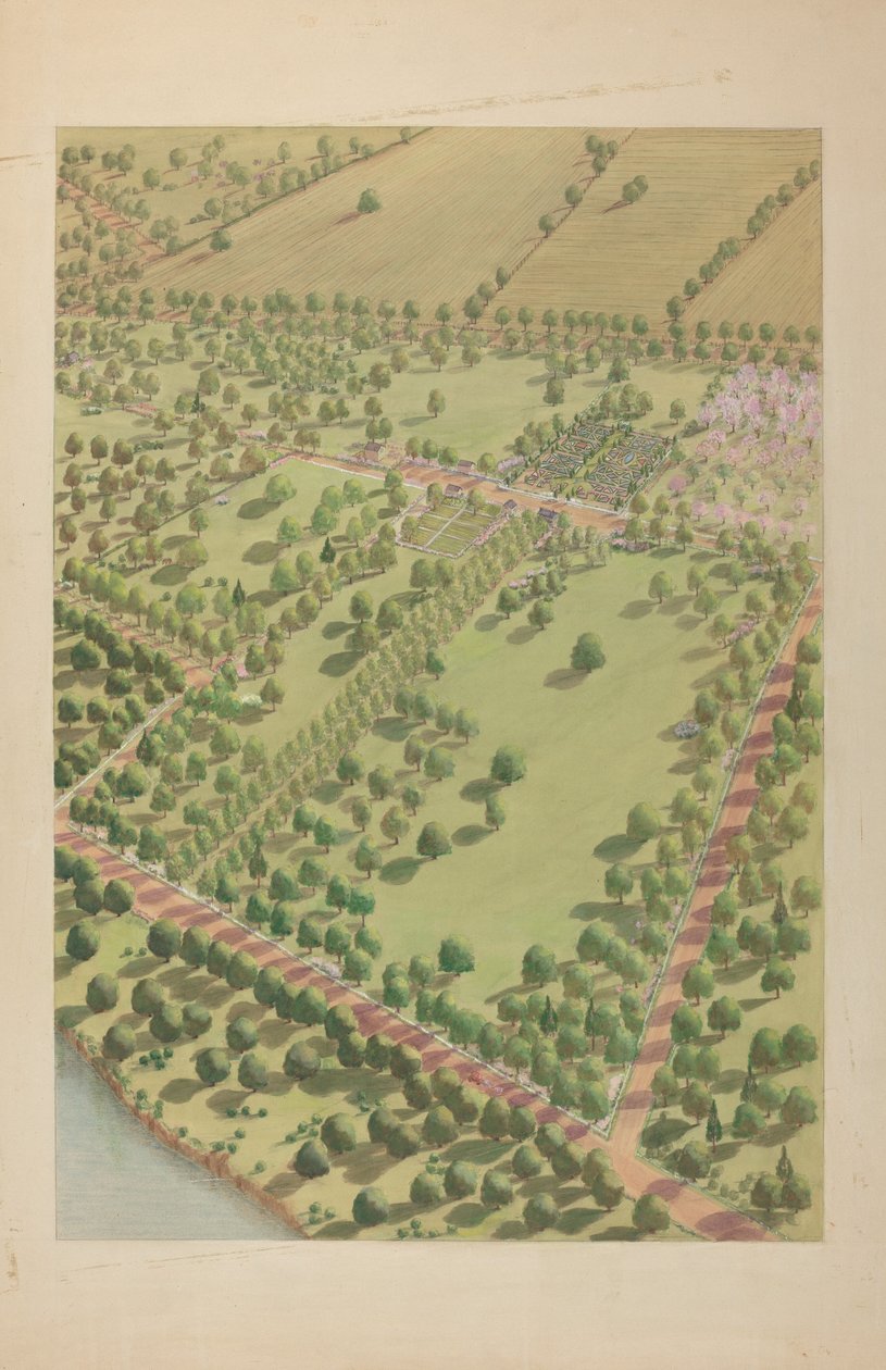 Hudson River Estate, n. 1939. tekijältä Virginia Richards